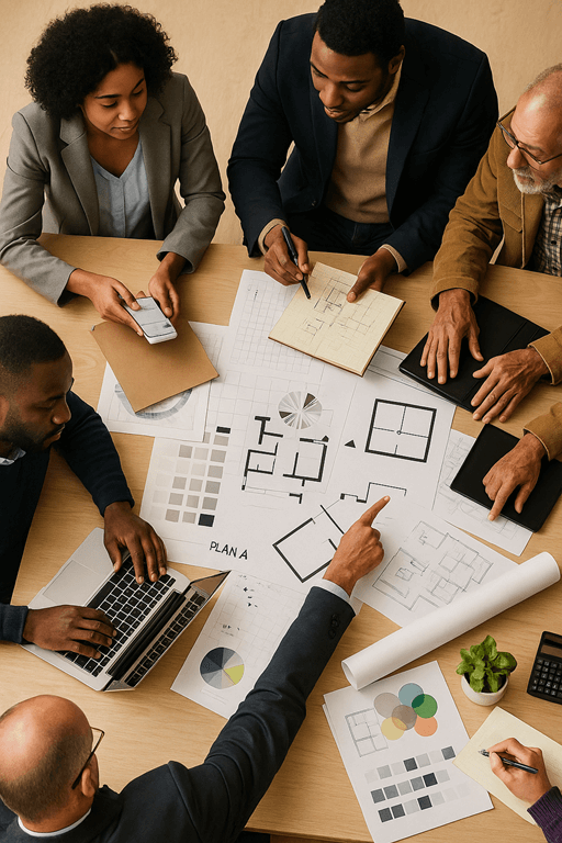 Grace Branding - Diverse Team Meeting