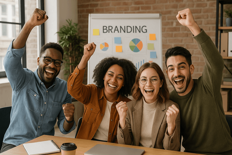 Grace Branding - Team Celebration