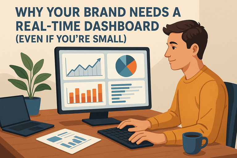 Grace Branding - Real-Time Dashboard Benefits