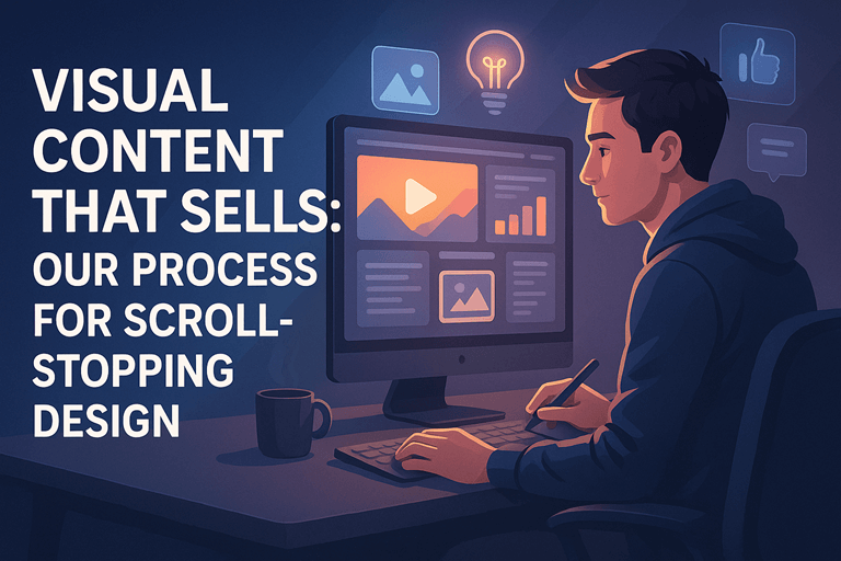 Grace Branding - Scroll-Stopping Design Process